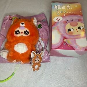 Baby Three Big Cute Confirmed Fox with Special Eyes